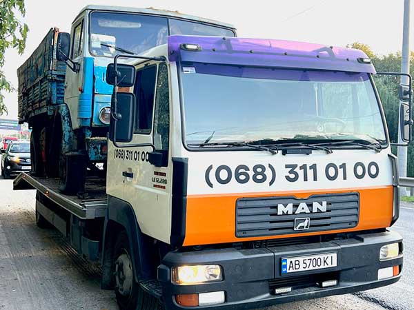 Перевезення вантажних автомобілей